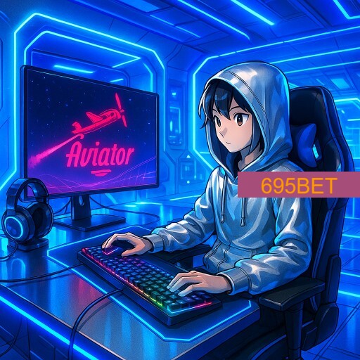 Imagem promocional da 695BET mostrando a plataforma e suas vantagens