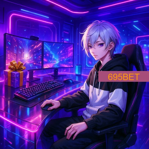 Imagem promocional da 695BET mostrando a plataforma e suas vantagens