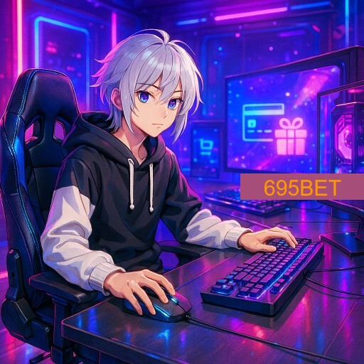 Imagem promocional da 695BET mostrando a plataforma e suas vantagens