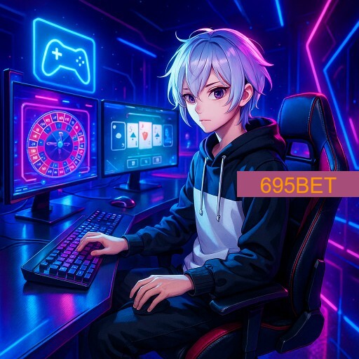 Imagem promocional da 695BET mostrando a plataforma e suas vantagens