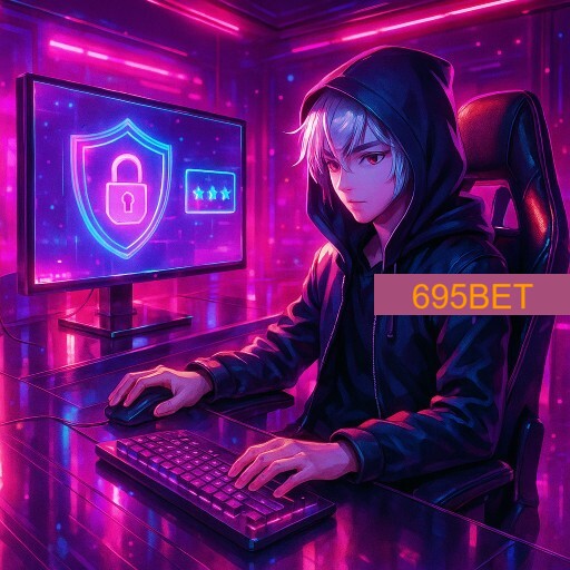 Imagem promocional da 695BET mostrando a plataforma e suas vantagens